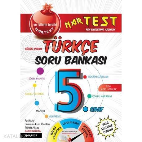 Nartest Yayınları 5. Sınıf Süper Zeka Türkçe Soru Bankası Nartest - 1