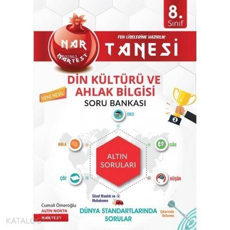 Nartest Yayınları 8. Sınıf LGS Din Kültürü ve Ahlak Bilgisi Nar Tanesi Soru Bankası Nartest - 1