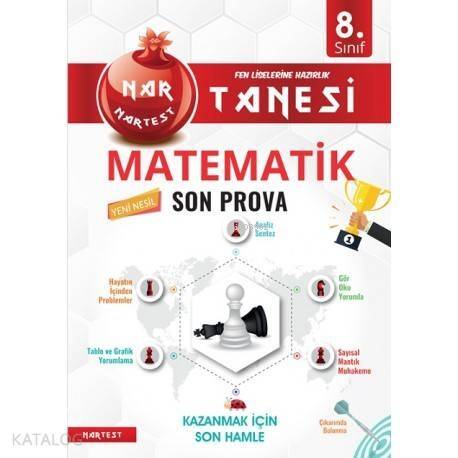 Nartest Yayınları 8. Sınıf LGS Matematik Nar Tanesi Son Prova Nartest - 1