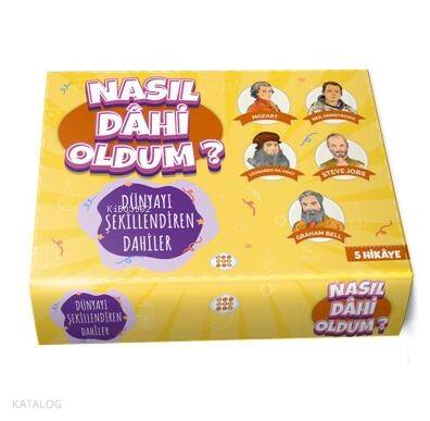 Nasıl Dahi Oldum? - Dünyayı Şekillendiren Dâhiler (5 Hikâye - Set) - 1