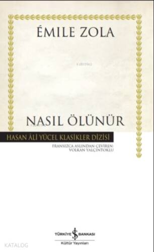 Nasıl Ölünür (Ciltli) - 1