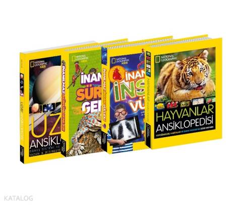 National Geographic Kids Ansiklopedi Seti-4 Kitap Takım - 1