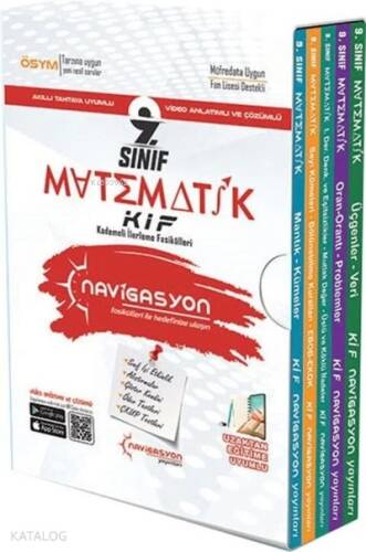 Navigasyon Yayınları 9. Sınıf Matematik Kademeli İlerleme Fasikülleri Soru Bankası Seti - 1