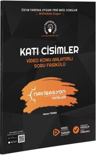 Navigasyon Yayınları TYT AYT Matematik Katı Cisimler Konu Anlatımlı Soru Fasikülü - 1