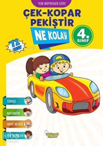 Ne Kolay 4.Sınıf Çek - Kopar - Pekiştir (71 Test) - 1