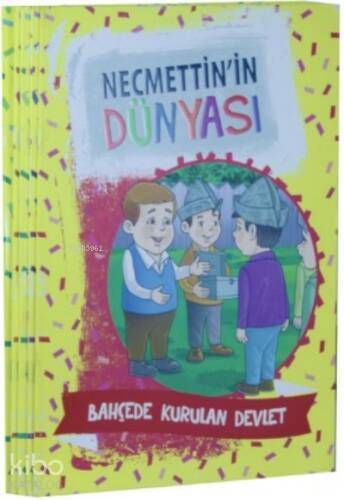 Necmettin’in Dünyası Serisi 4 Hikaye 1 Boyama 5 Kitap Set - 1