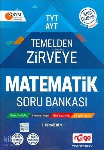 Nego Yayınları TYT AYT Matematik Temelden Zirveye Soru Bankası Nego - 1