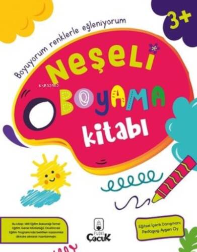 Neşeli Boyama Kitabı - 3+ Yaş - 1