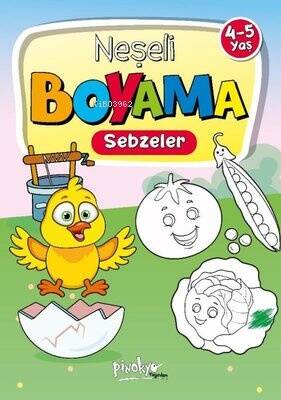 Neşeli Boyama Sebzeler 4 - 5 Yaş - 1