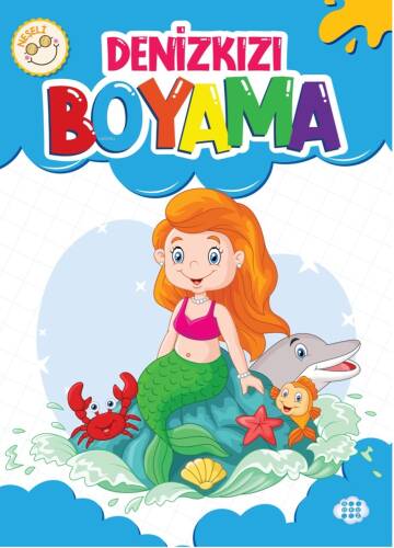 Neşeli Denizkızı Boyama - 1