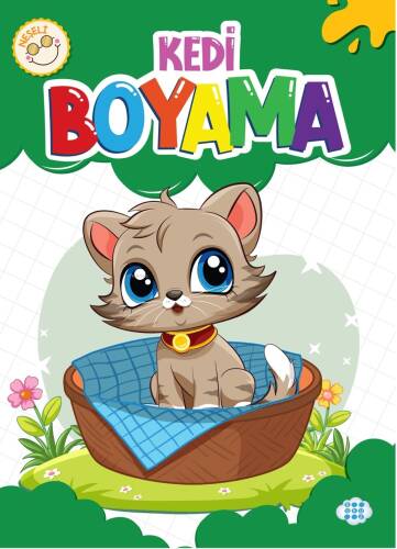 Neşeli Kedi Boyama - 1