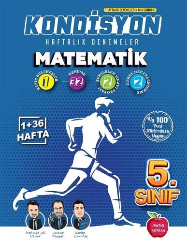 Newton Yayınları 5. Sınıf Kondisyon Matematik Denemeleri - 1