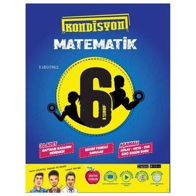 Newton Yayınları 6.Sınıf Kondisyon Matematik Deneme - 1