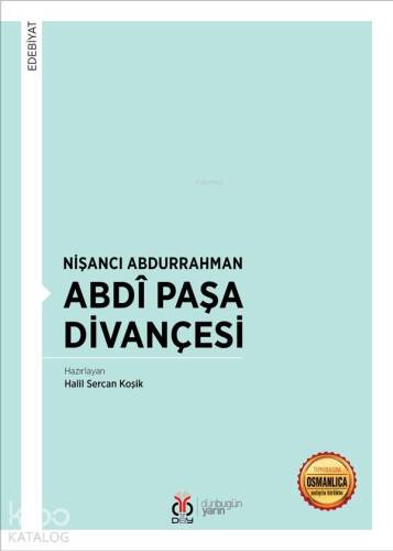 Nişancı Abdurrahman Abdî Paşa Divançesi - 1