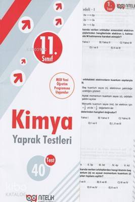 Nitelik - 11. Sınıf Kimya Yaprak Testleri - 1