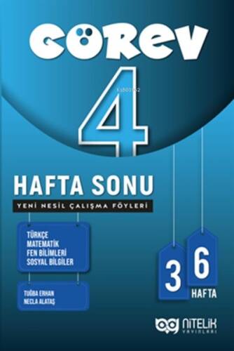 Nitelik 4.Sınıf Görev Hafta Sonu Yeni Nesil Çalışma Föyleri *Yeni* - 1