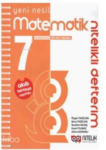 Nitelik 7.Sınıf Matematik Nitelikli Defterim - 1