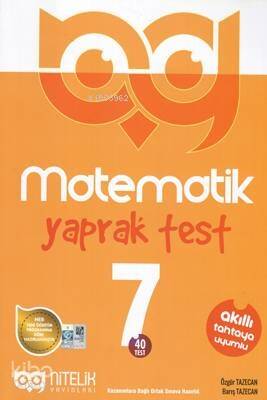 Nitelik - 7.Sınıf Matematik Yaprak Test - 1