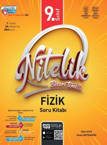 Nitelik 9. Sınıf Beceri Temelli Fizik Soru Kitabı - 1