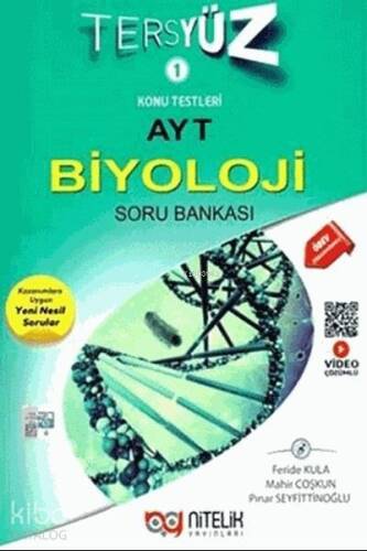 Nitelik AYT Biyoloji Tersyüz Soru Bankası - 1