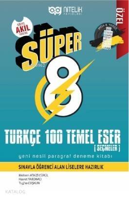 Nitelik Süper 8. Sınıf Türkçe 100 Temel Eser - 1