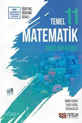 Nitelik Yayınları 11.Sınıf Temel Düzey Matematik Konu Anlatımlı - 1