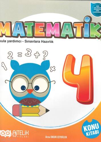 Nitelik Yayınları 4. Sınıf Matematik Konu Kitabı - 1