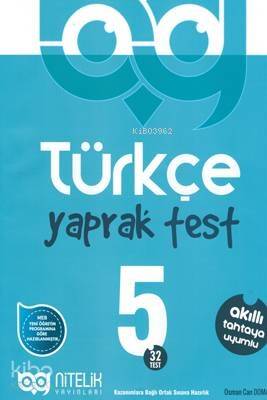 Nitelik Yayınları 5. Sınıf Türkçe Yaprak Testleri - 1