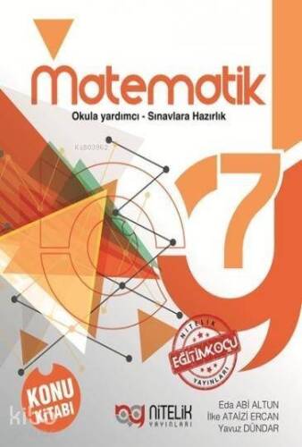 Nitelik Yayınları 7. Sınıf Matematik Konu Kitabı Yeni - 1