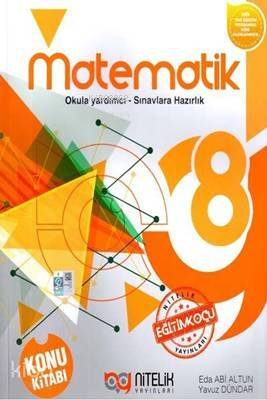 Nitelik Yayınları 8. Sınıf Matematik Konu Kitabı - 1