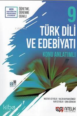 Nitelik Yayınları 9. Sınıf Türk Dili ve Edebiyatı Konu Anlatımlı - 1