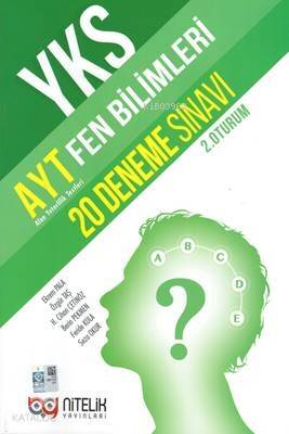 Nitelik Yayınları AYT Fen Bilimleri 20 Deneme Sınavı Nitelik - 1