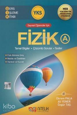 Nitelik Yayınları YKS Fizik A Ders İşleme Kitabı Sayısal Öğrenciler İçin Yeni - 1