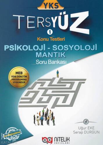 Nitelik Yayınları YKS Psikoloji Sosyoloji Mantık Tersyüz Soru Bankası Nitelik - 1