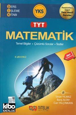 Nitelik Yayınları YKS TYT Matematik Ders İşleme Kitabı - 1