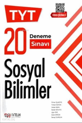 Nitelik YKS TYT Sosyal Bilimler 20 Deneme Sınavı - 1