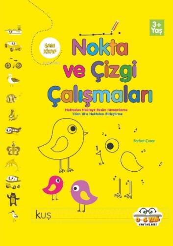 Nokta ve Çizgi Çalışmaları Sarı Kitap - 1