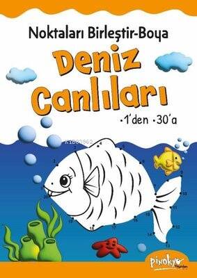 Noktaları Birleştir Boya Deniz Canlıları 1'den 30'a - 1