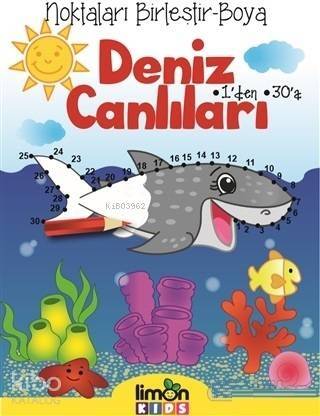 Noktaları Birleştir Boya Deniz Canlıları - 1