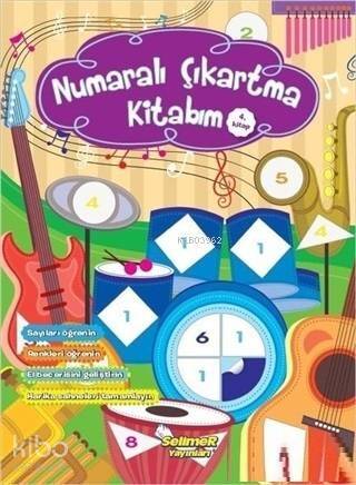 Numaralı Çıkartma Kitabım 4. Kitap - 1