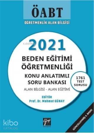 ÖABT 2021 Beden Eğitimi Öğretmenliği Konu Anlatımlı Soru Bankası - 1