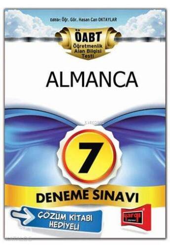 ÖABT Almanca Öğretmenliği Tamamı Çözümlü 7 Deneme Sınavı 2015 - 1