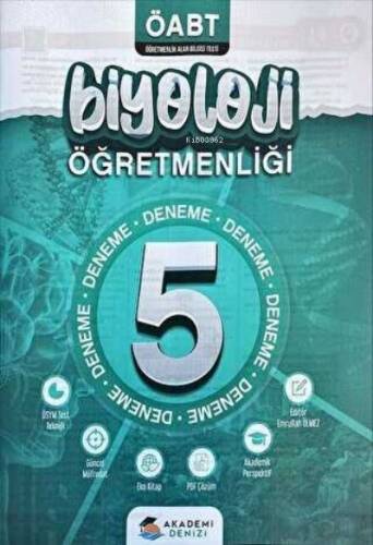 ÖABT Biyoloji Öğretmenliği 5 Deneme Akademi Denizi - 1