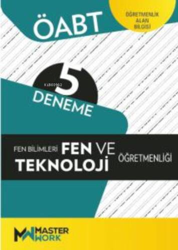 ÖABT - Fen Bilimleri- Fen Ve Teknoloji Öğretmenliği- 5 Deneme - 1