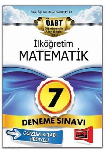 ÖABT İlköğretim Matematik Öğretmenliği 2015; Tamamı Çözümlü 7 Deneme Sınavı - 1