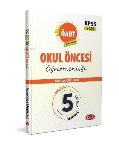 ÖABT Okul Öncesi Öğretmenliği Tamamı Çözümlü 5 Deneme Sınavı - 1