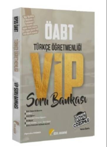 ÖABT Türkçe Öğretmenliği VIP Soru Bankası Çözümlü - 1