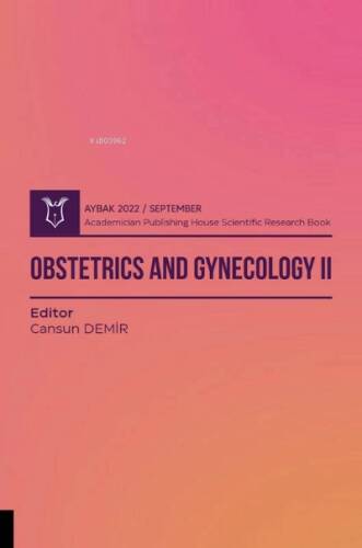 Obstetrics and Gynecology II ( Aybak 2022 Eylül ) - 1