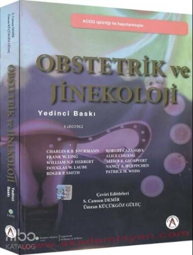 Obstetrik ve Jinekoloji - 1