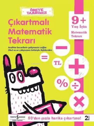 Ödeve Yardımcı Çıkartmalı Matematik Tekrarı 9 - 1